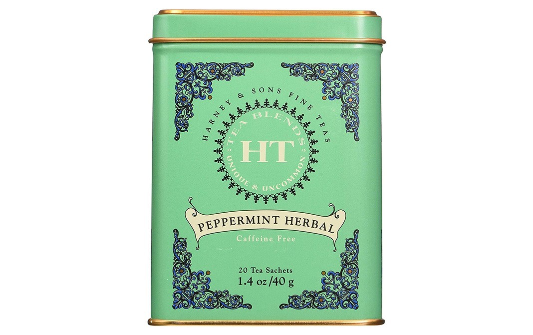 Harney & Sons Peppermint Herbal Tea   Tin  20 pcs